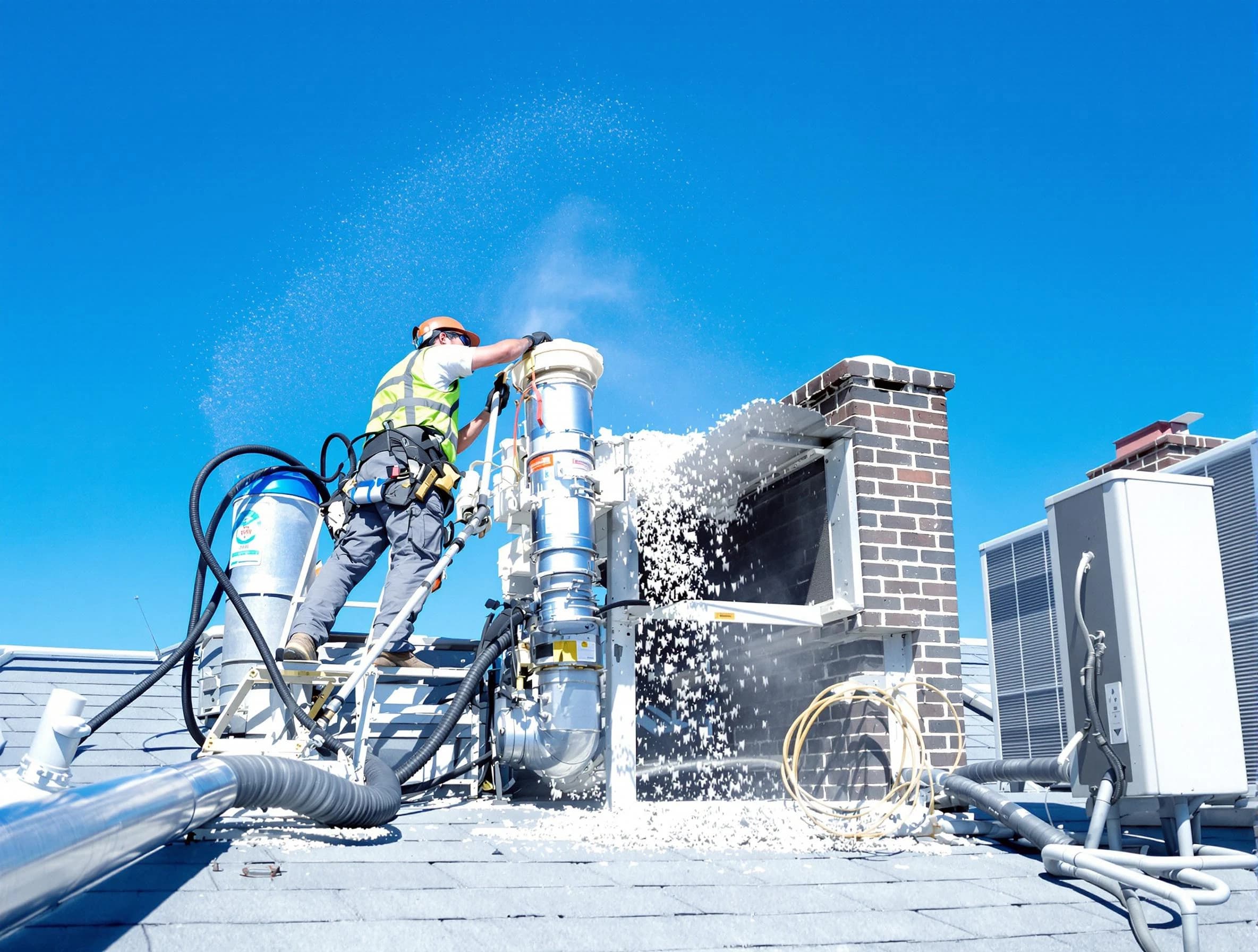 Expert roof dryer vent cleaning by Oklahoma City Dryer Vent Cleaning in Oklahoma City
