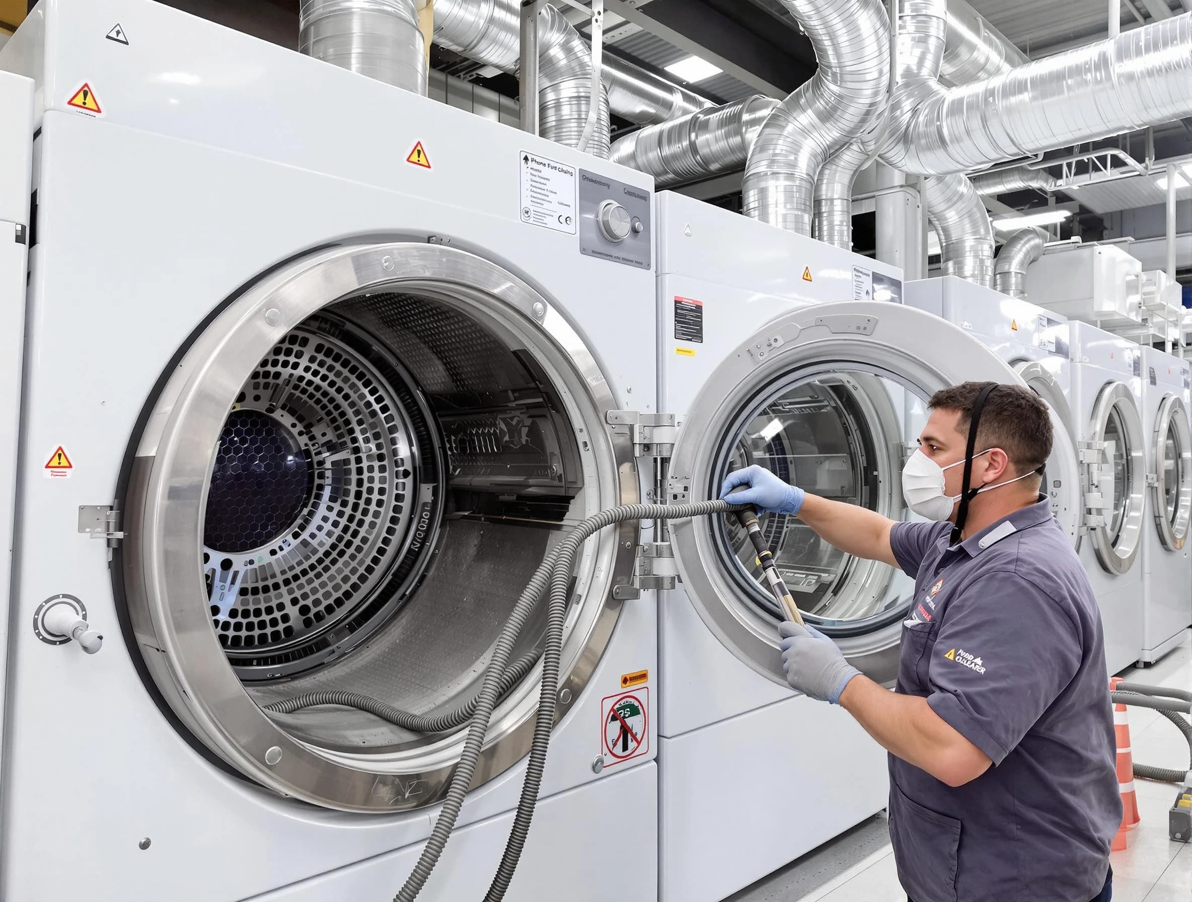 Industrial-grade dryer vent cleaning by Oklahoma City Dryer Vent Cleaning in Oklahoma City