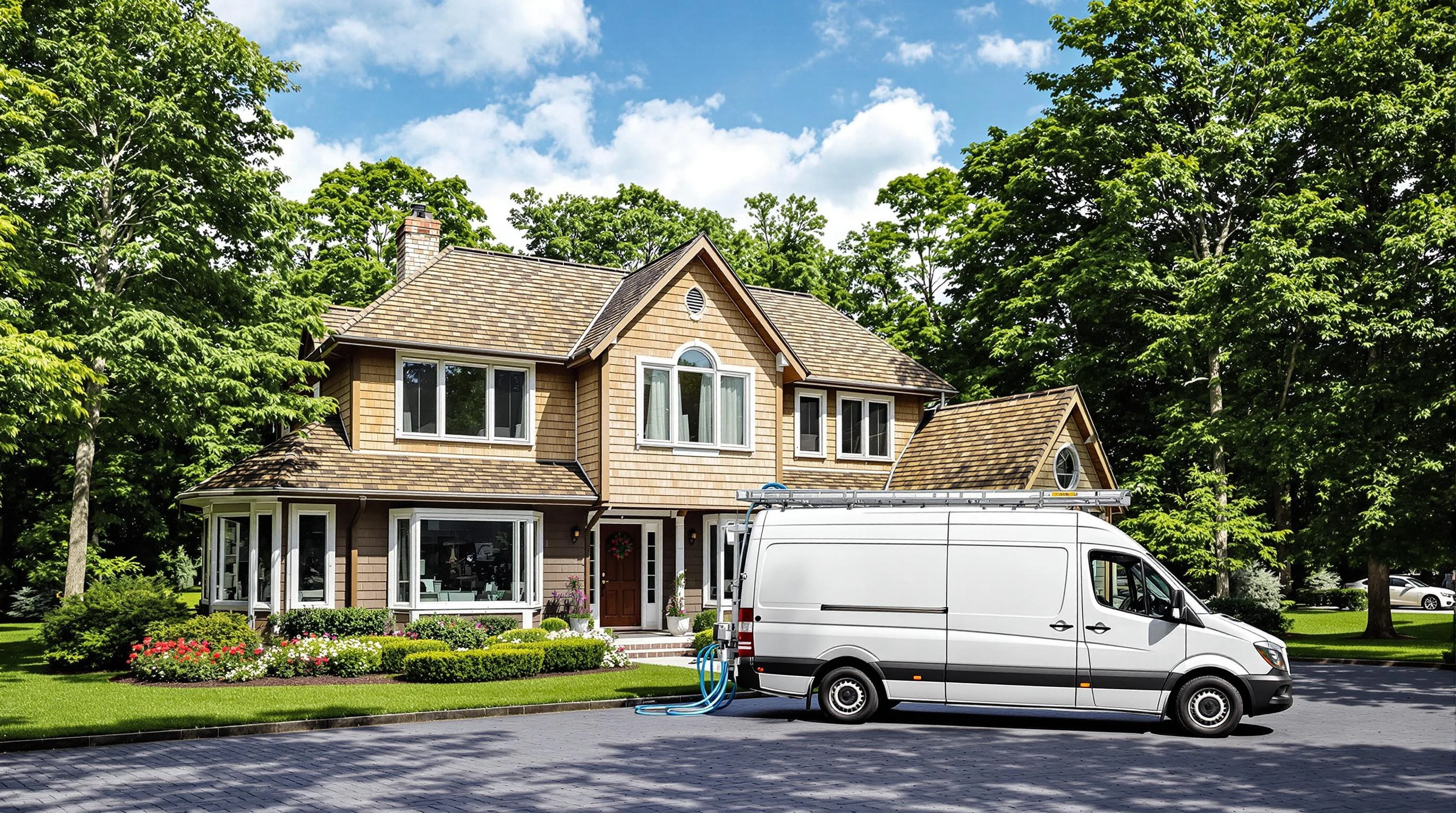 Oklahoma City Dryer Vent Cleaning dryer vent cleaning crew working in Edmond, OK