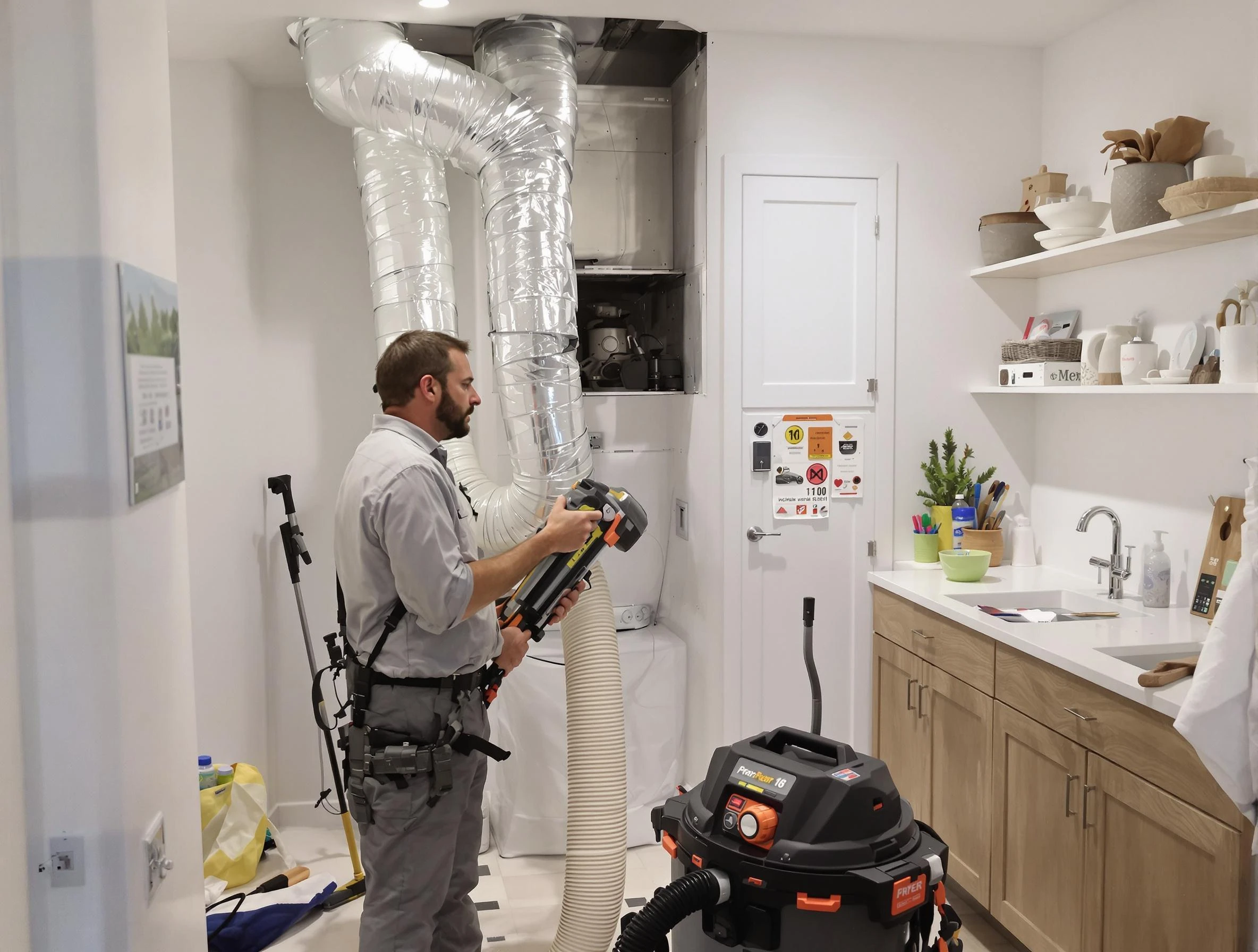 Clogged Dryer Vent Cleaning in Oklahoma City