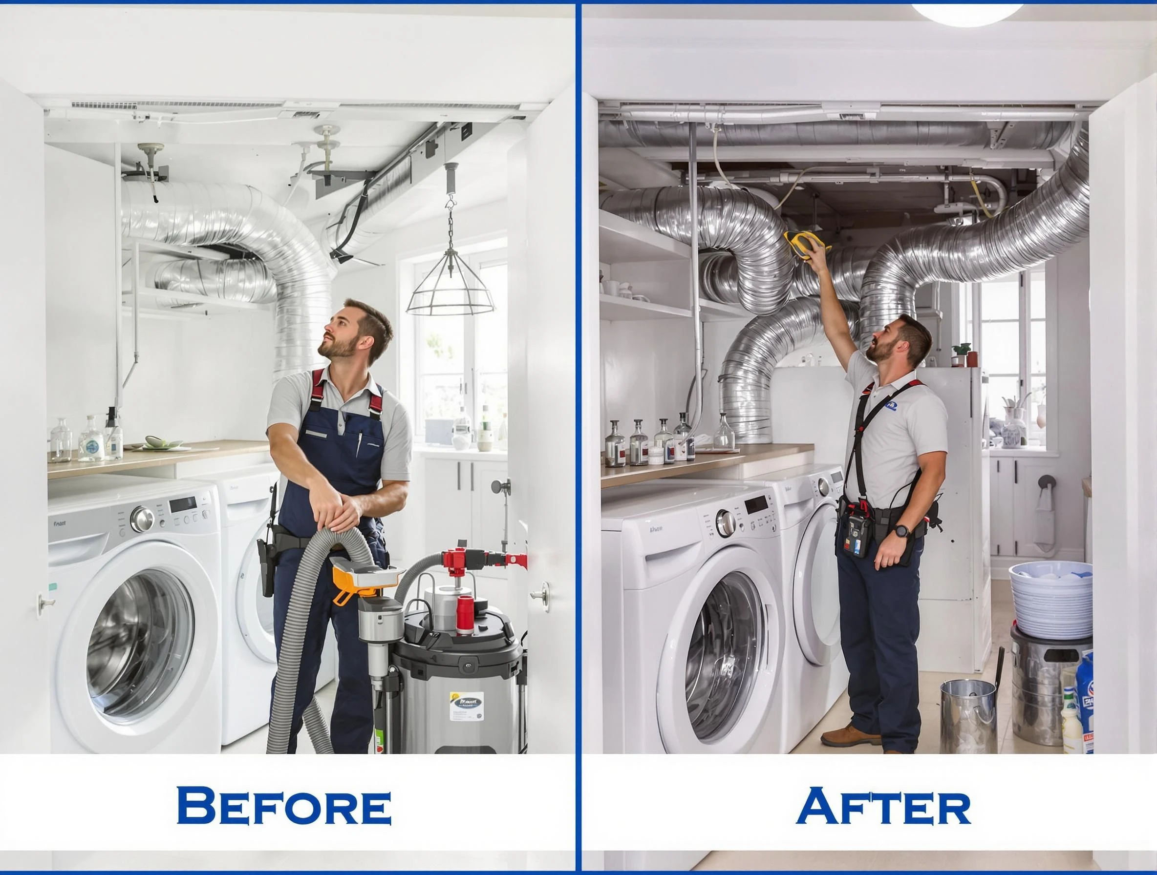 Expert gas dryer vent cleaning by Oklahoma City Dryer Vent Cleaning in Oklahoma City