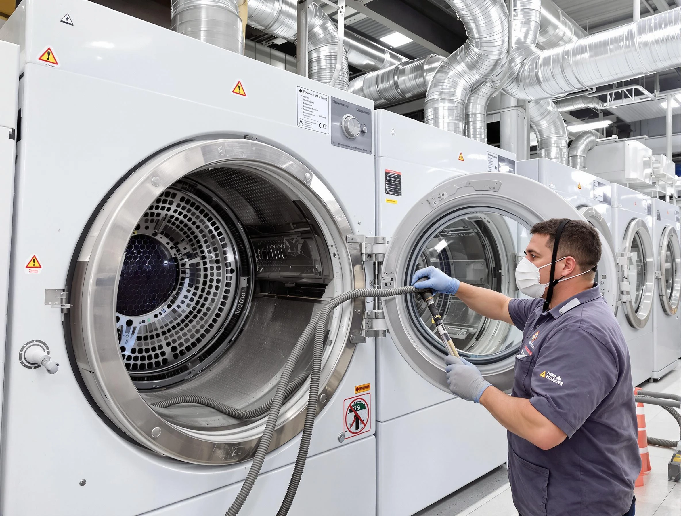 Industrial-grade dryer vent cleaning by Oklahoma City Dryer Vent Cleaning in Oklahoma City